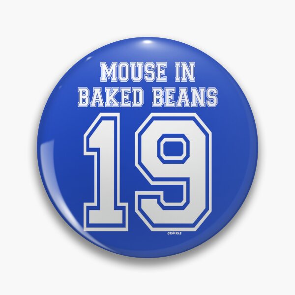 Item preview, Mouse In Baked Beans Jersey (White Version) designed and sold by JanGrackle.