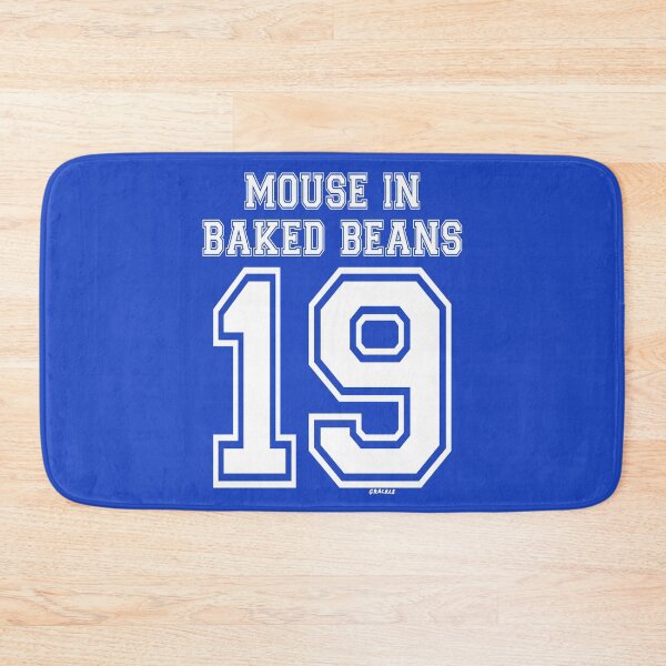 Item preview, Mouse In Baked Beans Jersey (White Version) designed and sold by JanGrackle.