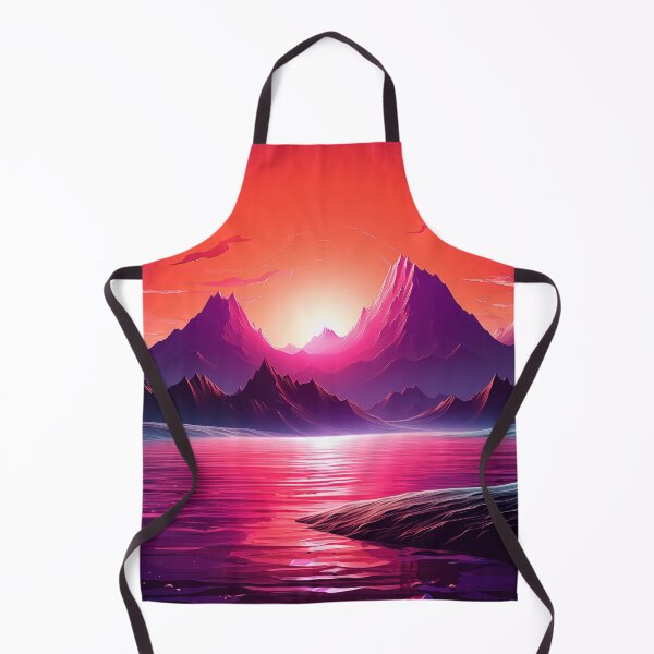 Item preview, Tropical Sunset Mirage: Synthwave Paradise designed and sold by Mullet Monkey.