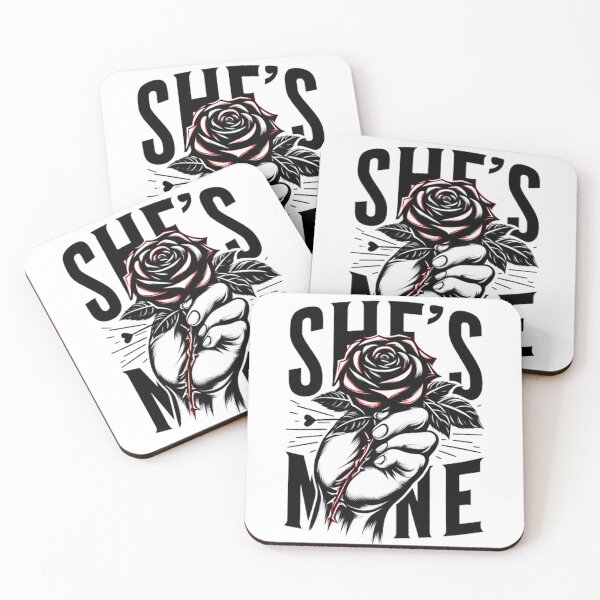 Item preview, she's mine t- shirt design  designed and sold by sathiyaseelans.