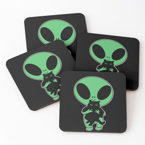 Item preview, Alien Petting Cat designed and sold by VETRO⭐.