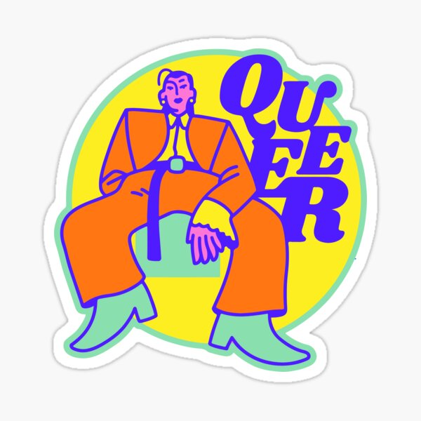 Aperçu de l'œuvre Queer créée et vendue par nerdlkr.