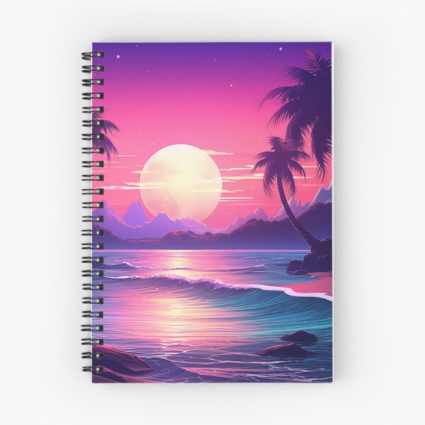 Item preview, Lush Tropic Dreams: Retrowave Oasis designed and sold by Mullet Monkey.