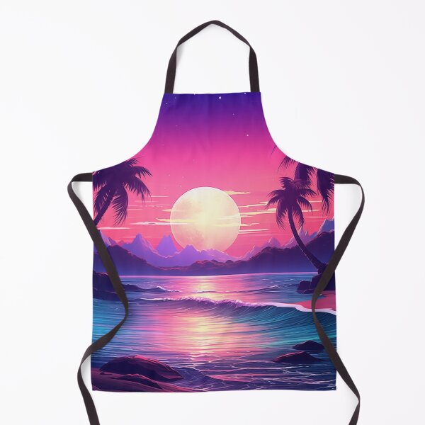 Item preview, Lush Tropic Dreams: Retrowave Oasis designed and sold by Mullet Monkey.