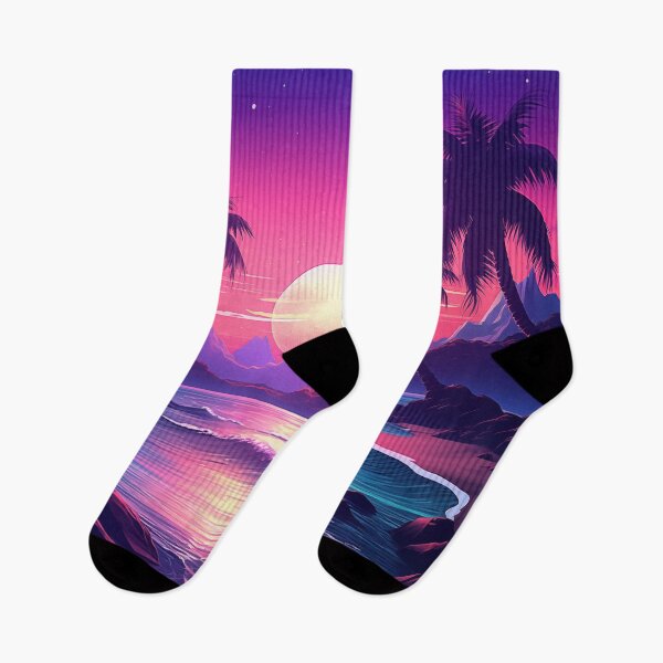 Item preview, Lush Tropic Dreams: Retrowave Oasis designed and sold by Mullet Monkey.
