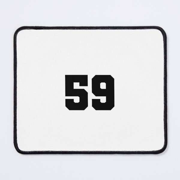 Item preview, 59, fifty nine, black, soccer league designed and sold by Numbers-Art.