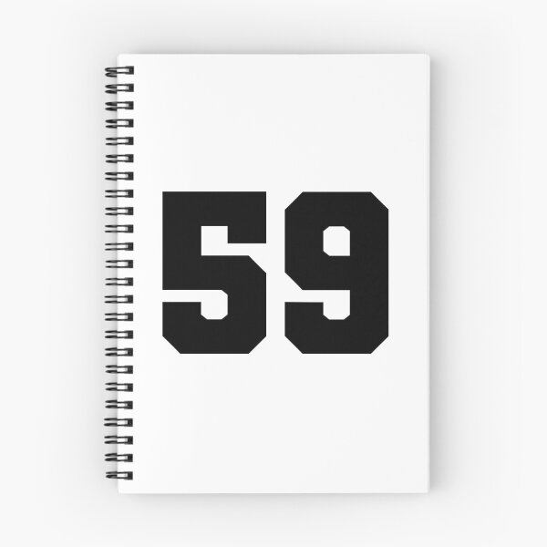 Item preview, 59, fifty nine, black, soccer league designed and sold by Numbers-Art.