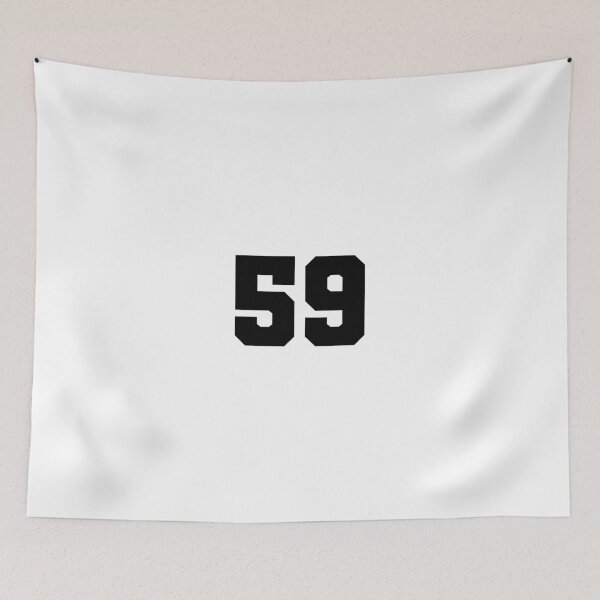 Item preview, 59, fifty nine, black, soccer league designed and sold by Numbers-Art.
