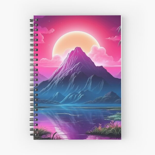 Item preview, Neon Palms Euphoria: Tropical Synthwave Resonance designed and sold by Mullet Monkey.