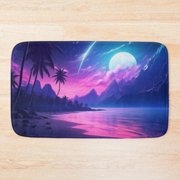 Item preview, Tropical Synthesis Harmony: Luminous Sunset Dreams designed and sold by Mullet Monkey.