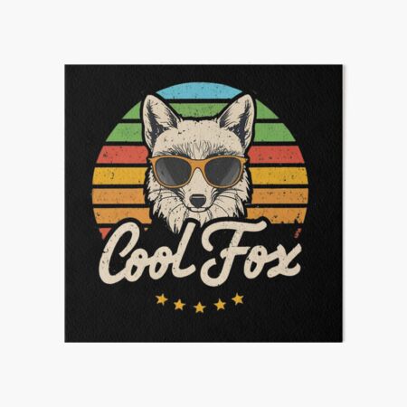 Item preview, Cool Fox designed and sold by PlanetMarker.