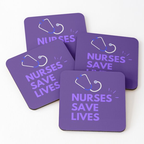 Item preview, Nurses Save Lives designed and sold by Tripp Art Studio.