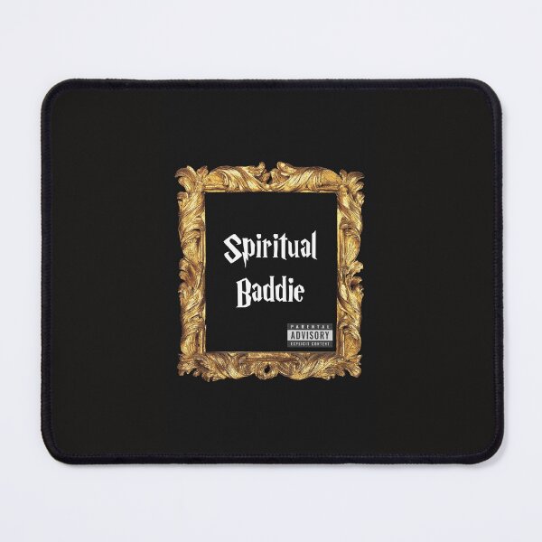 Item preview, Spiritual Baddie in vintage golden frame designed and sold by TheOutcastShop.