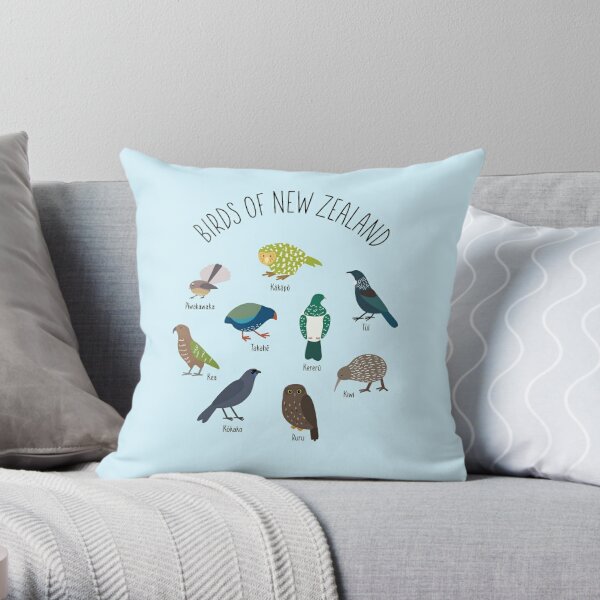 NZ Birds on a Wire' Cushion Cover
