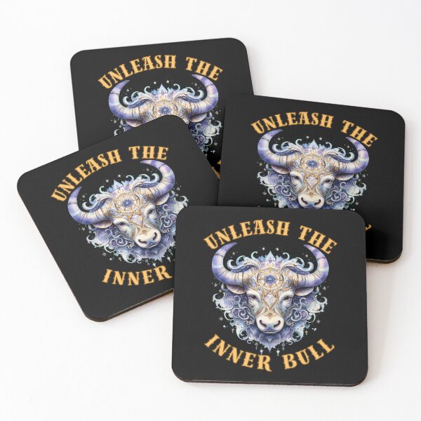 Item preview, Unleash The Inner Bull. taurus sign designed and sold by ZodiacWonders.