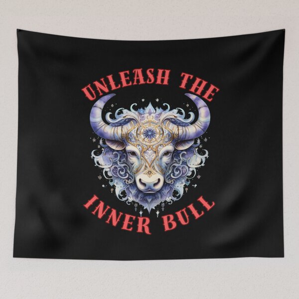 Item preview, Unleash The Inner Bull. taurus astrology designed and sold by ZodiacWonders.