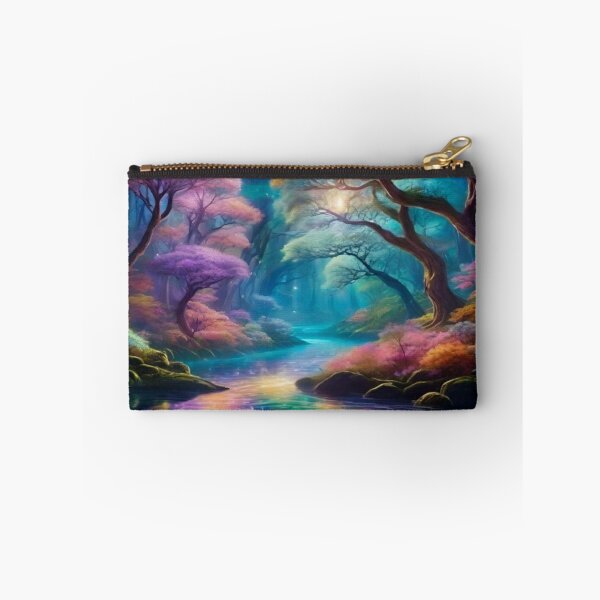 Item preview, Enchanted Forest with Galaxies Flowing Downstream designed and sold by Ethereal-Canvas.