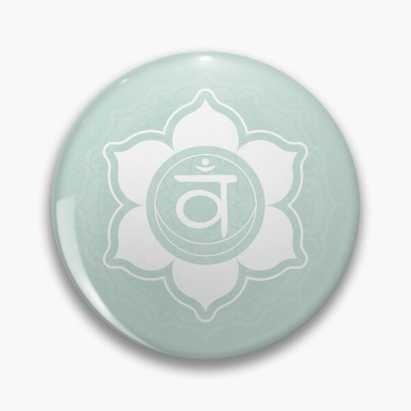 Item preview, Sacral Chakra Mandala - Mint + Snow designed and sold by Irene Estelle.
