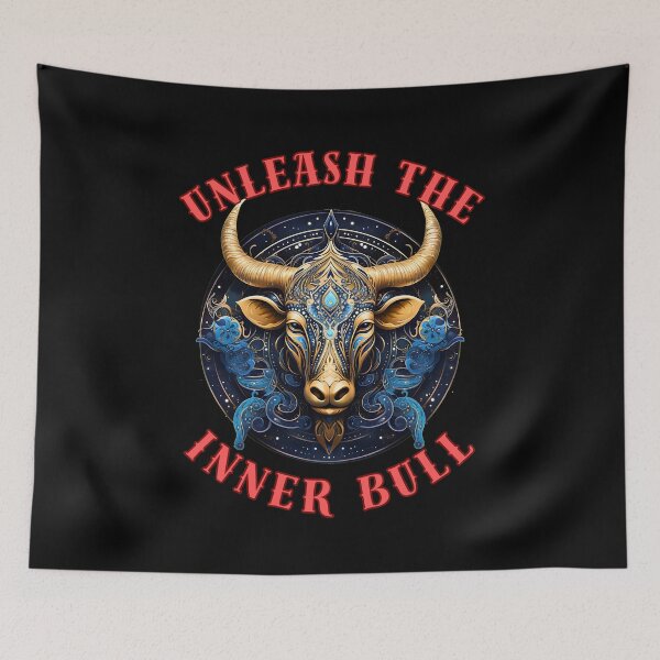 Item preview, Unleash The Inner Bull. taurus star sign designed and sold by ZodiacWonders.