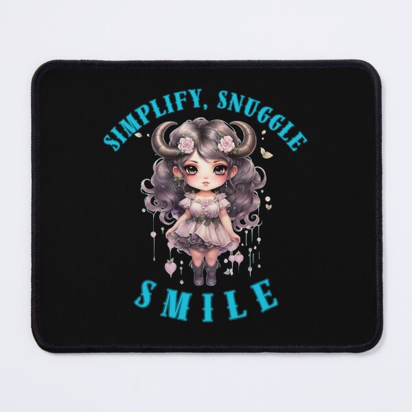 Item preview, Simplify, Snuggle, Smile. taurus birthday designed and sold by ZodiacWonders.
