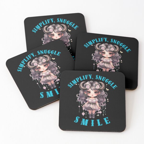 Item preview, Simplify, Snuggle, Smile. taurus birthday designed and sold by ZodiacWonders.