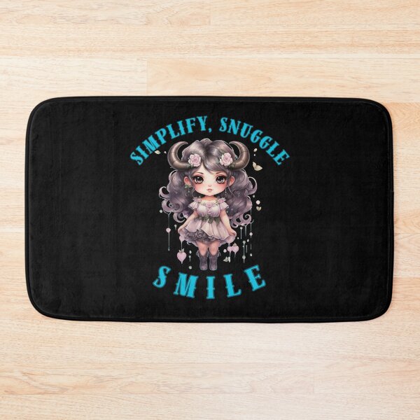Item preview, Simplify, Snuggle, Smile. taurus birthday designed and sold by ZodiacWonders.