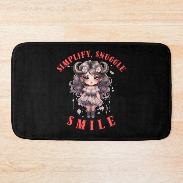 Item preview, Simplify, Snuggle, Smile. taurus astrology designed and sold by ZodiacWonders.