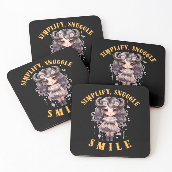 Item preview, Simplify, Snuggle, Smile. taurus sign designed and sold by ZodiacWonders.