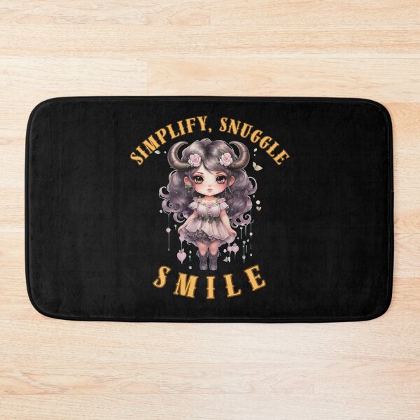 Item preview, Simplify, Snuggle, Smile. taurus sign designed and sold by ZodiacWonders.