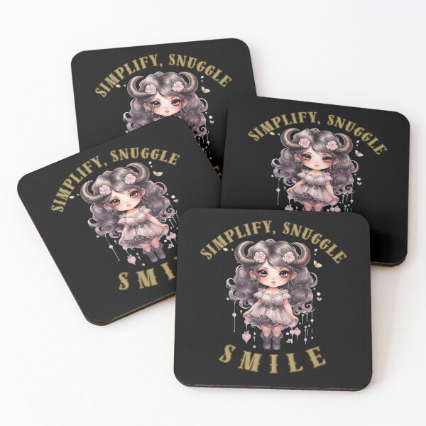 Item preview, Simplify, Snuggle, Smile. taurus horoscope designed and sold by ZodiacWonders.