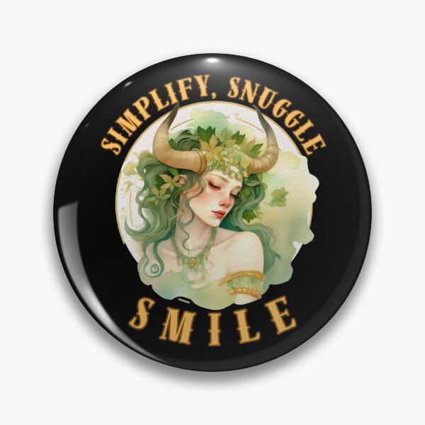 Item preview, Simplify, Snuggle, Smile. taurus april designed and sold by ZodiacWonders.