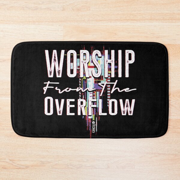Item preview, Worship from the Overflow designed and sold by MrTechies.