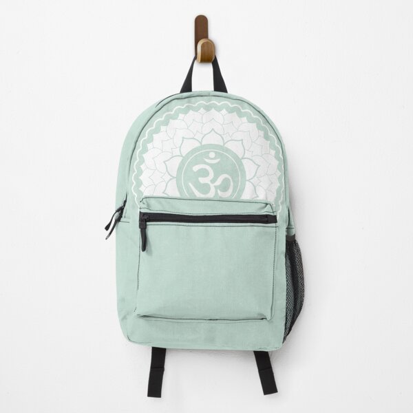 Artikelvorschau, Crown Chakra Mandala - Mint + Snow entworfen und verkauft von Irene Estelle.