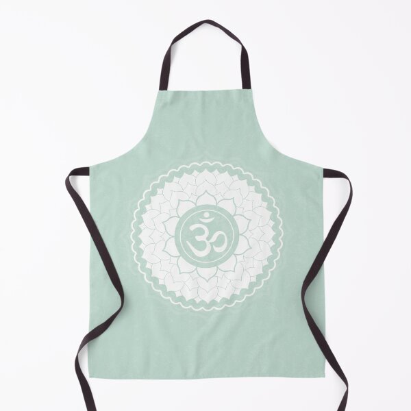 Artikelvorschau, Crown Chakra Mandala - Mint + Snow entworfen und verkauft von Irene Estelle.