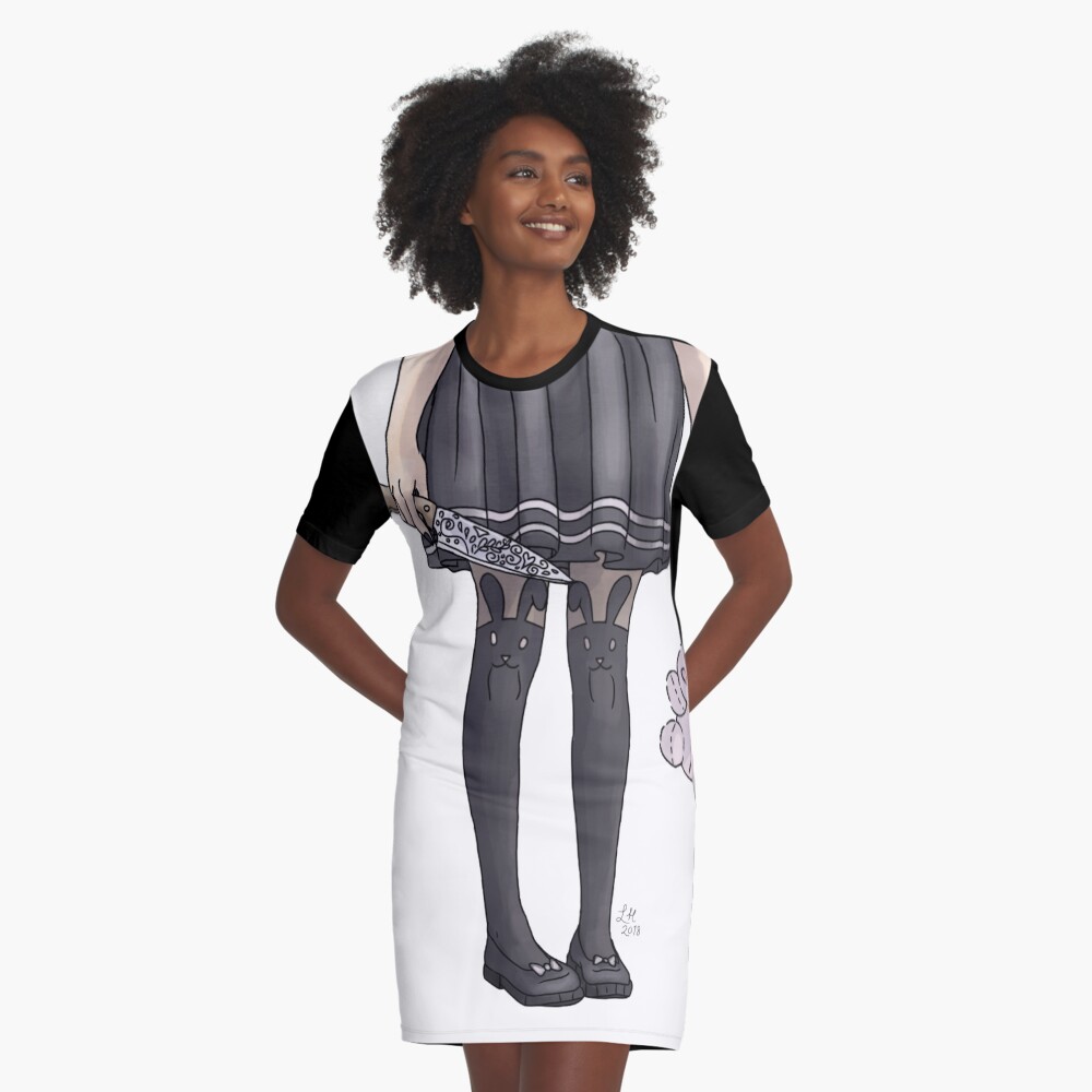 Item preview, Graphic T-Shirt Dress designed and sold by Lindamaria.