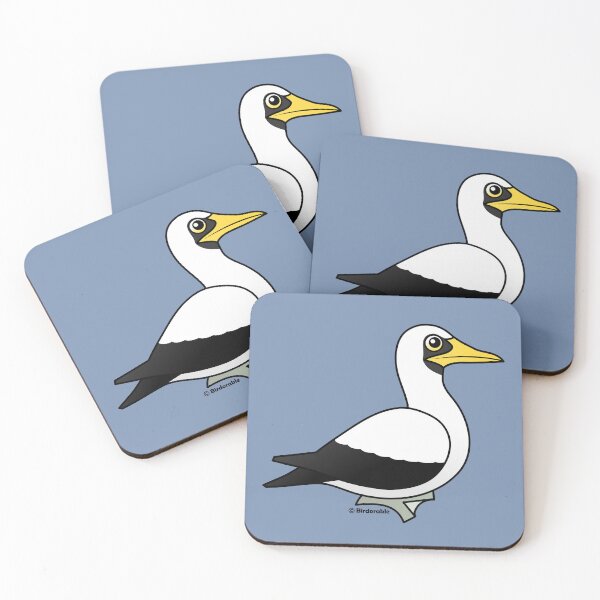 Item preview, Birdorable Masked Booby Cute Cartoon Bird designed and sold by Birdorable.