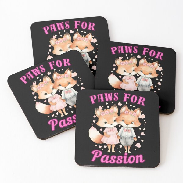 Item preview, Paws for Passion. cool fox designed and sold by FoxVibes.