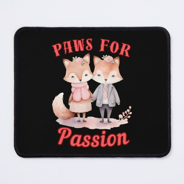 Item preview, Paws for Passion. retro fox designed and sold by FoxVibes.