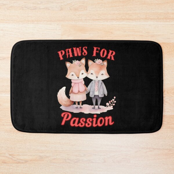 Item preview, Paws for Passion. retro fox designed and sold by FoxVibes.