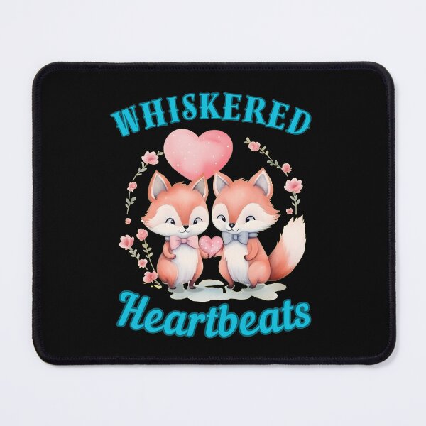 Item preview, Whiskered Heartbeats. fox face designed and sold by FoxVibes.
