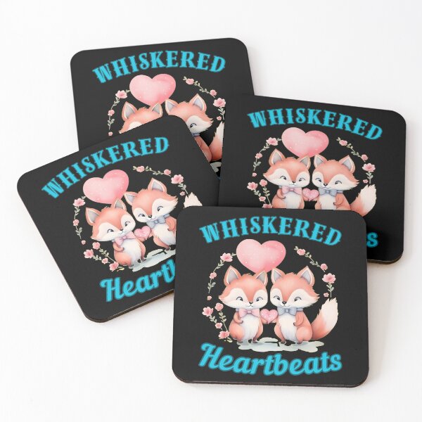Item preview, Whiskered Heartbeats. fox face designed and sold by FoxVibes.