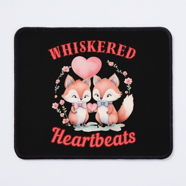 Item preview, Whiskered Heartbeats. fox head designed and sold by FoxVibes.