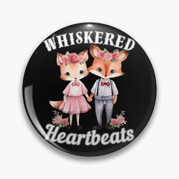 Item preview, Whiskered Heartbeats. fox quote designed and sold by FoxVibes.