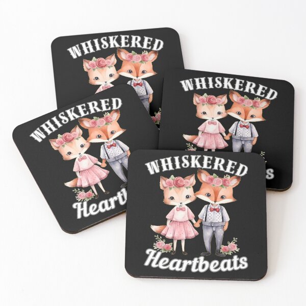 Item preview, Whiskered Heartbeats. fox quote designed and sold by FoxVibes.