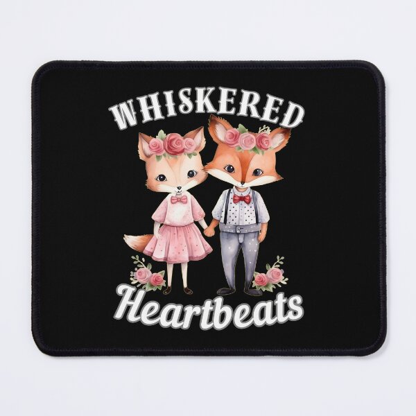 Item preview, Whiskered Heartbeats. fox quote designed and sold by FoxVibes.