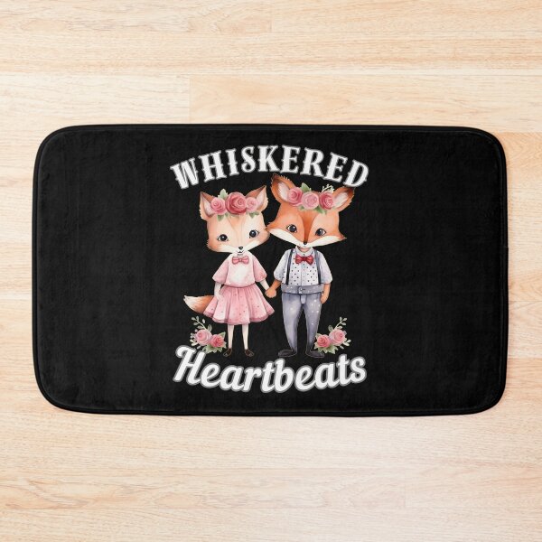 Item preview, Whiskered Heartbeats. fox quote designed and sold by FoxVibes.