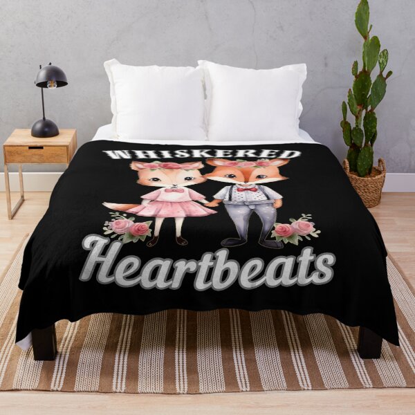 Item preview, Whiskered Heartbeats. fox quote designed and sold by FoxVibes.