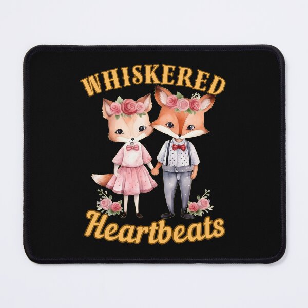 Item preview, Whiskered Heartbeats. fox saying designed and sold by FoxVibes.