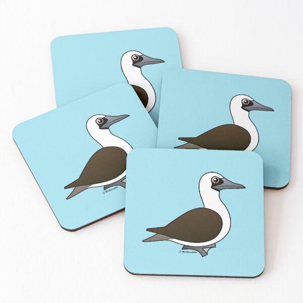 Item preview, Cute Cartoon Peruvian Booby Birdorable Bird designed and sold by Birdorable.
