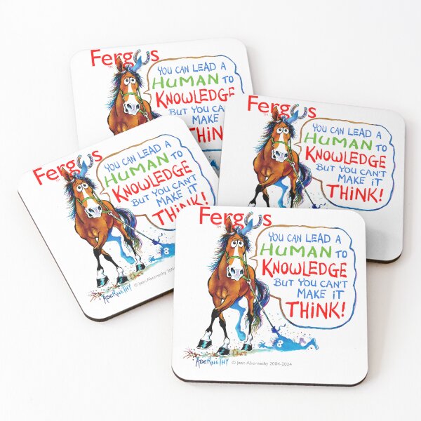 Item preview, Fergus Leads a Human to Knowledge  designed and sold by Jean Abernethy.